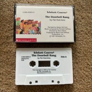 Scholastic Cassettes The Doorbell Rang By Pat Hutchins Cassette